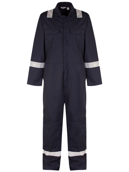 Coverall Blue Shadow front