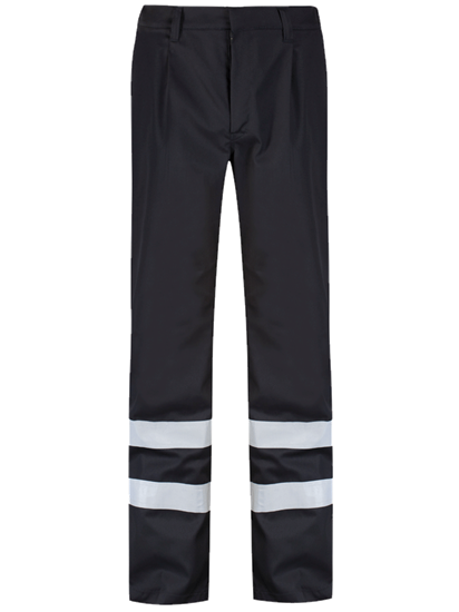 Picture of Alsi Reflective Tape Trousers - Blue Shadow