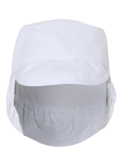 Picture of Peaked Hat Mesh Snood - White