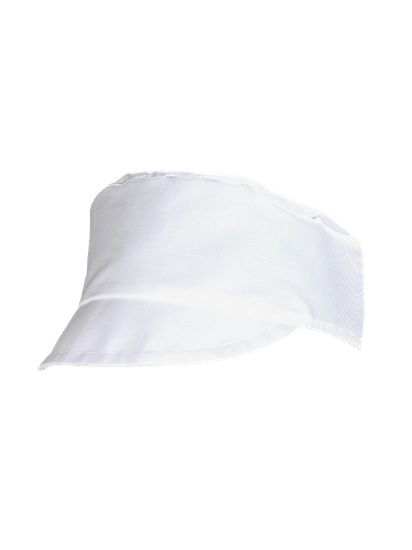 Picture of Peaked Pork Pie Hat - White