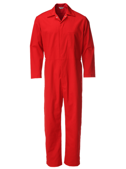 Picture of Food Trade Coverall (245gsm) - Red