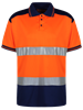 Picture of Two Tone Polo - HV Orange