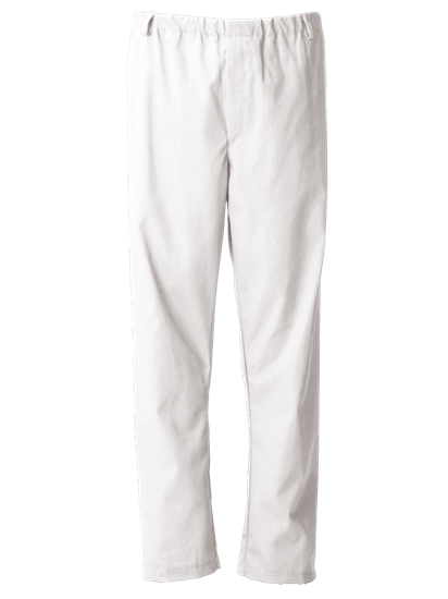 Picture of Food Trade Trouser Full Elasticated Waistband (245gsm) - Super White