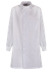 lab coat with full protection - cuffed sleeves and high neck