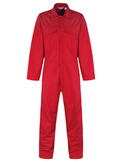 Overall Front Red