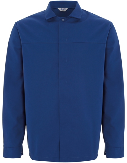 Picture of Long Length Food Trade Jacket No Pocket (245gsm) - Royal Blue