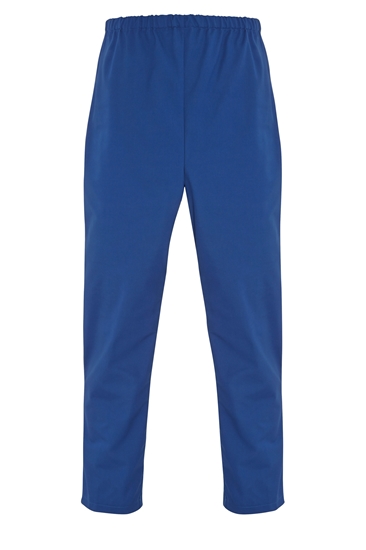 Picture of Food Trade Trouser with Anti Tangle Tape No Pocket (245gsm) - Royal Blue