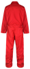 Red overall back