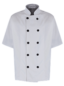 Picture of Unisex Chefs Jacket Black Button