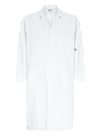 super white chem splash lab coat