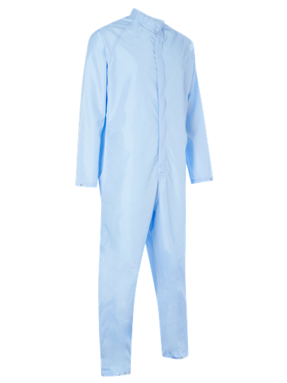 Picture of Cleanroom Coverall - Light Blue