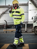 Picture of Gryzko Multi-Protect Jacket - Hi Vis Yellow/Navy