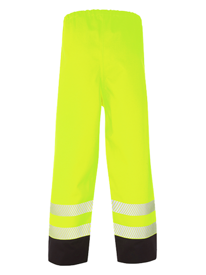 Picture of Hi Vis Multi-Protect Trouser - Hi Vis Yellow/Navy