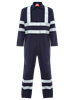 Picture of FR Reflective Tape Coverall - Made with Zeus - Navy