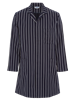 Picture of Butchers Stripe Coat (255gsm) - Navy/White