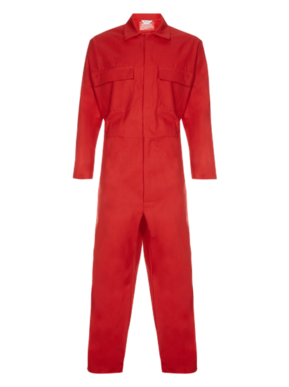 Picture of FR Coverall - Made with Zeus - Red