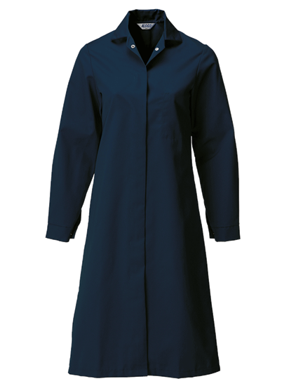 navy food trade coat for ladies