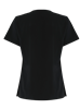 back of the black 4 way stretch tunic