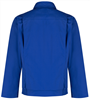 back of the alsi stud jacket in royal blue