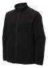 side angle of anti pill full zip micro fleece