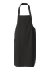 black bib apron