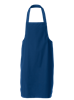 royal blue bib apron