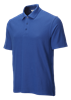 classic polo shirt royal blue side angle