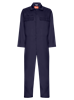 front angle of coverall made from phoenix in navy