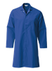 royal blue food trade coat with lower pocket