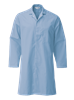 food trade coat with lower pocket in light blue