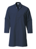 food trade coat - lower pocket and navy