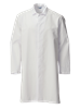 white food trade coat with no pockets