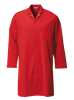 red food trade coat with upper pocket