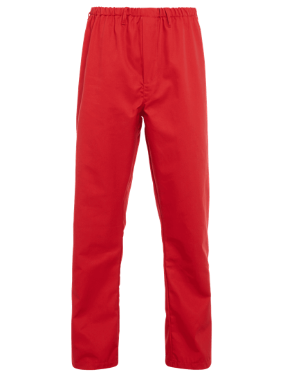 red food trade trouser full elasticated waist