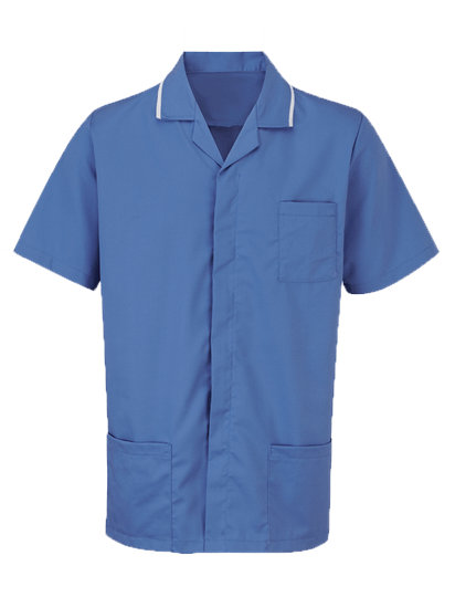 hospital blue advantage tunic male