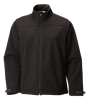 black softshell jacket