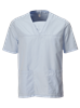 unisex scrub top in sky blue