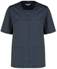 slate grey unisex scrub top