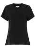 front of the black 4 way stretch tunic