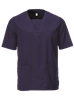 unisex scrub top in navy