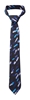 Picture of Print Tie - Navy/Blue Amelia Print