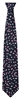 Picture of Print Tie - Navy/Pink Darcey Print