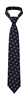 Picture of Print Tie - Navy/White Ella Print