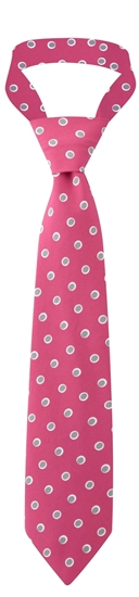 Picture of Print Tie - Pink/Grey Ella Print