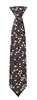 Picture of Print Tie - Grey/Purple Lauren Print