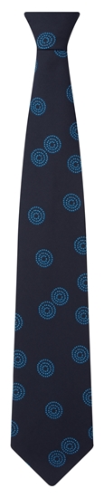 Picture of Print Tie - Navy/Blue Sienna Print