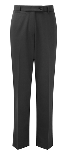 Picture of Grosvenor Straight Leg Trousers - Mid Grey