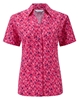 Picture of Looser Style Blouse - Cerise/Amethyst Chloe Print