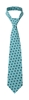 Picture of Print Tie - Light Blue/ Navy Fleur Print