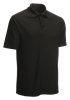 classic polo shirt black side angle